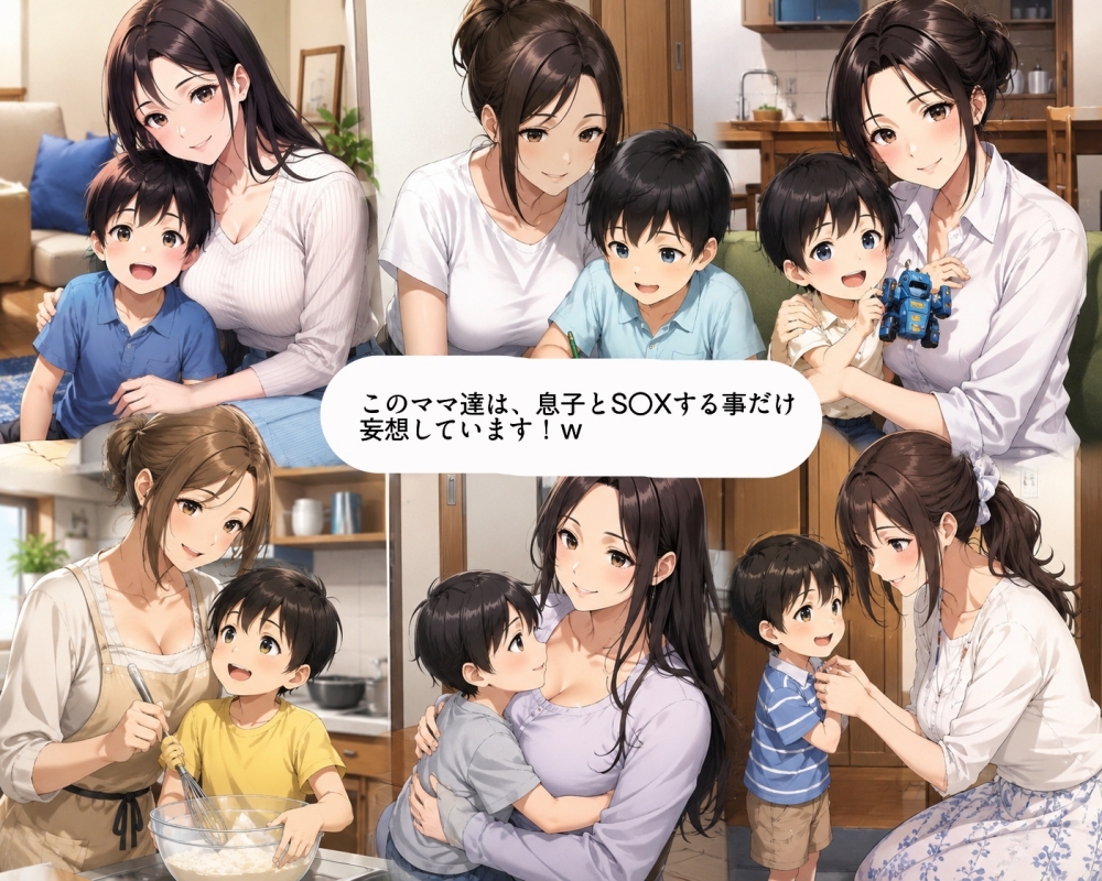 母子相姦ママがいっぱい 1 妄想ママズ