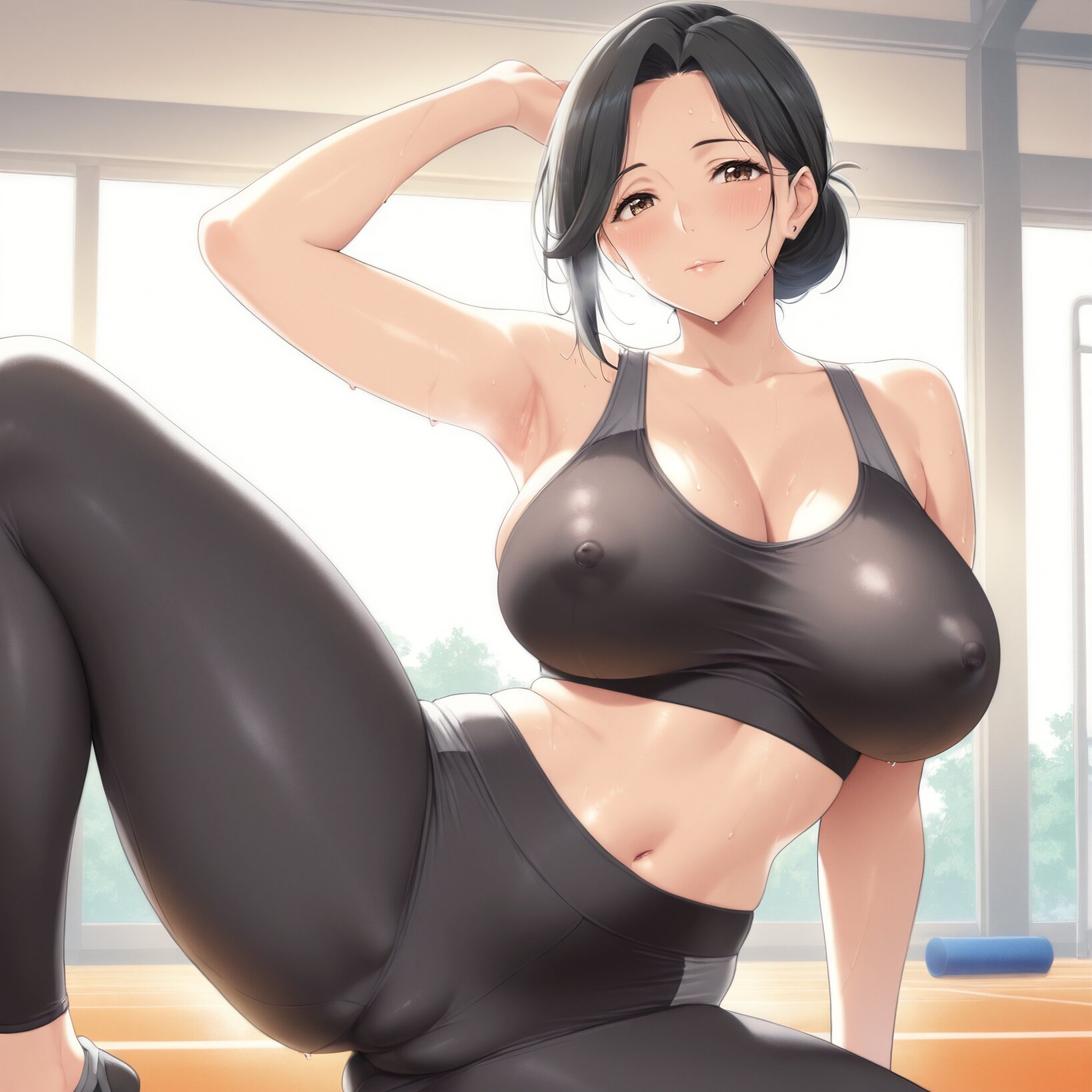 人妻フィットネス〜汁だくルーティン〜