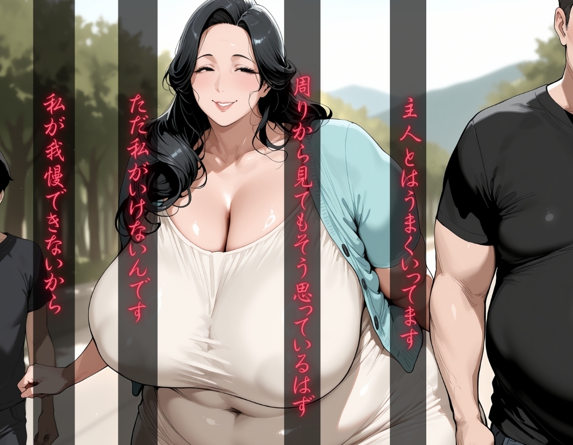 清楚な顔して裏では誰とでもヤル人妻