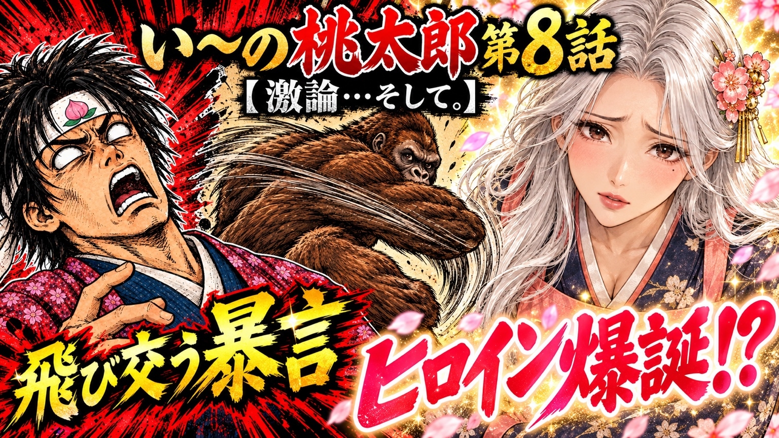 い〜の桃太郎7.8話