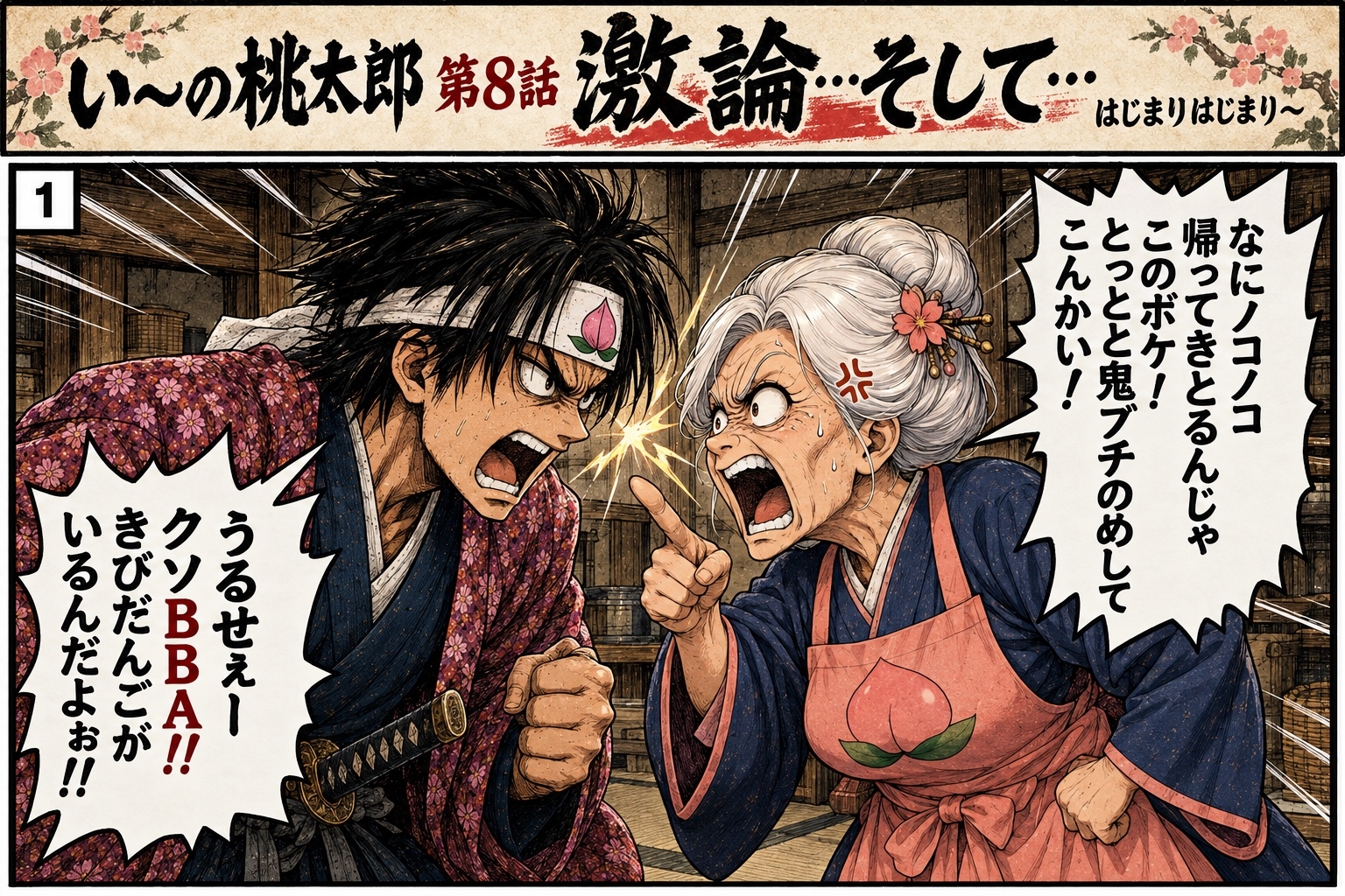 い〜の桃太郎7.8話