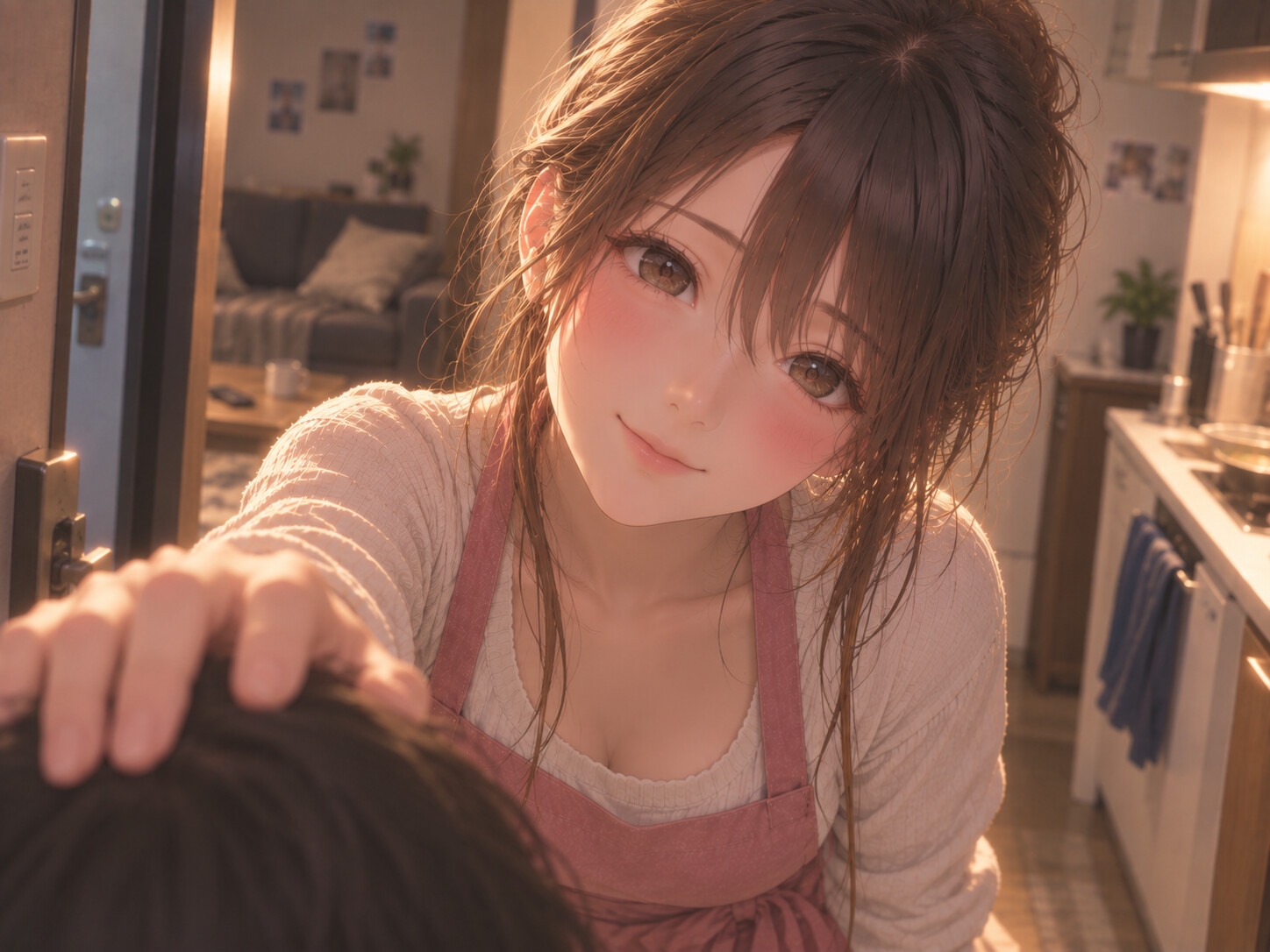 平日の夜ご飯作って待っててくれるおねえちゃん【CV:全肯定おねえちゃん】