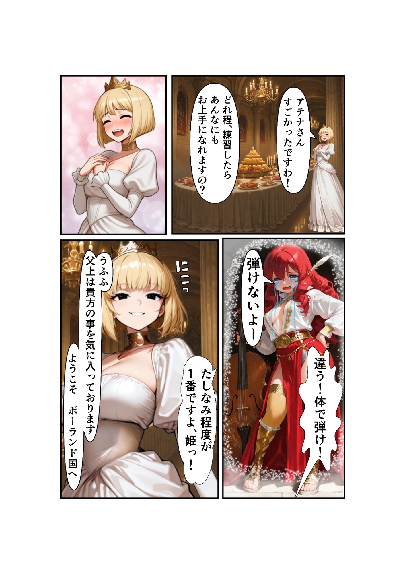 勇者PT壊滅計画 第二の標的・赤い吟遊詩人アテナ