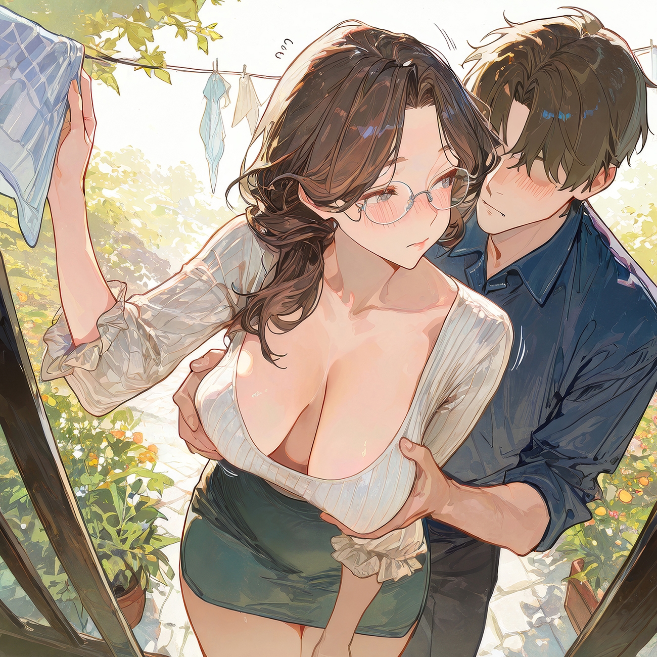 眼鏡 Green 美女 ～一軒家奥様編～ 私家版