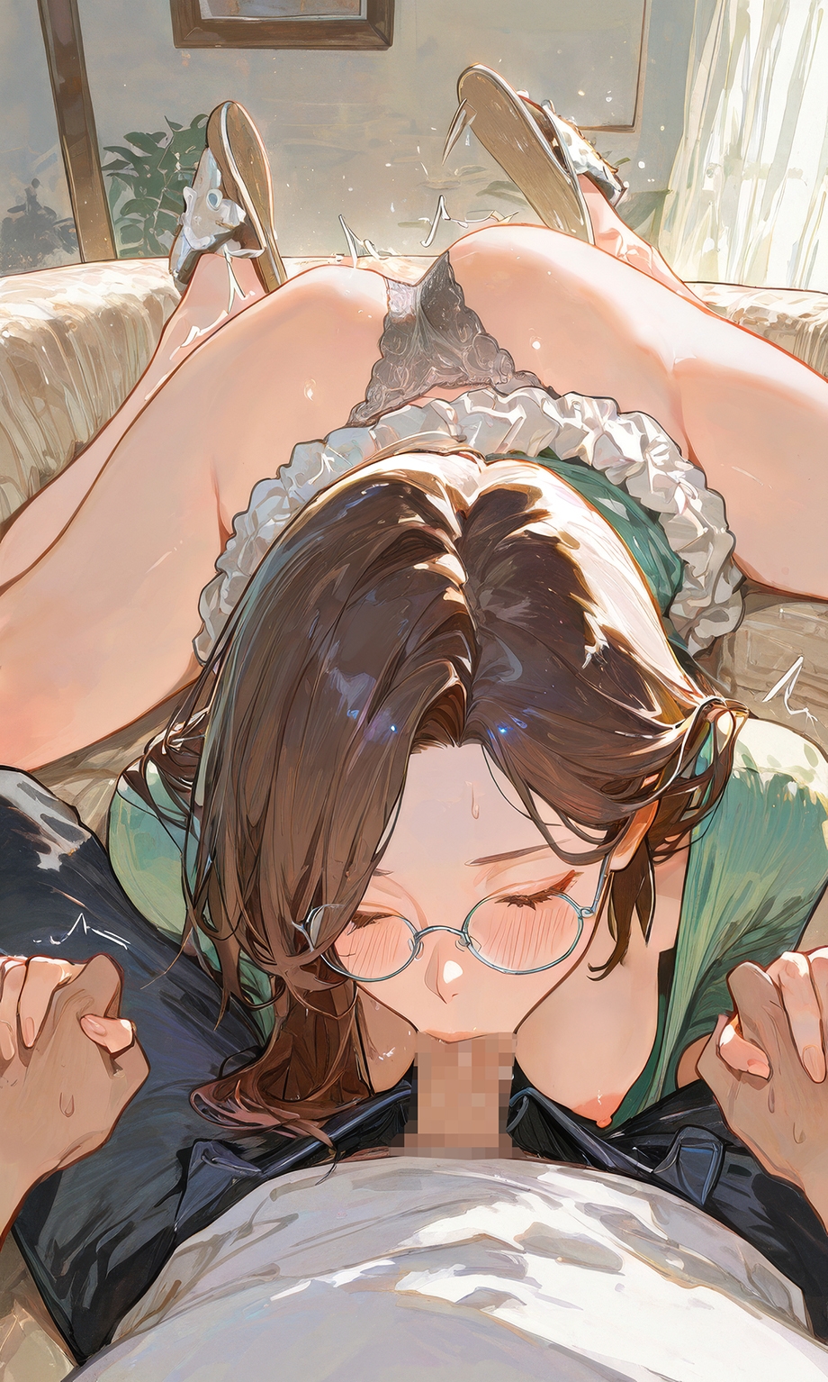 眼鏡 Green 美女 ～一軒家奥様編～ 私家版