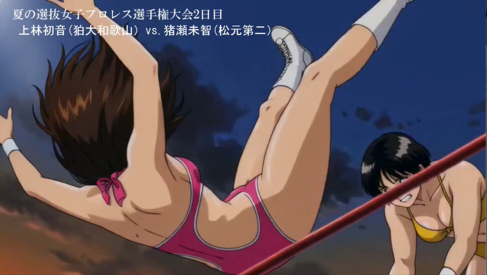 アニメ 夏の選抜女子プロレス選手権大会！