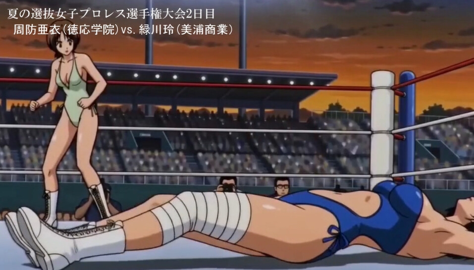 アニメ 夏の選抜女子プロレス選手権大会！