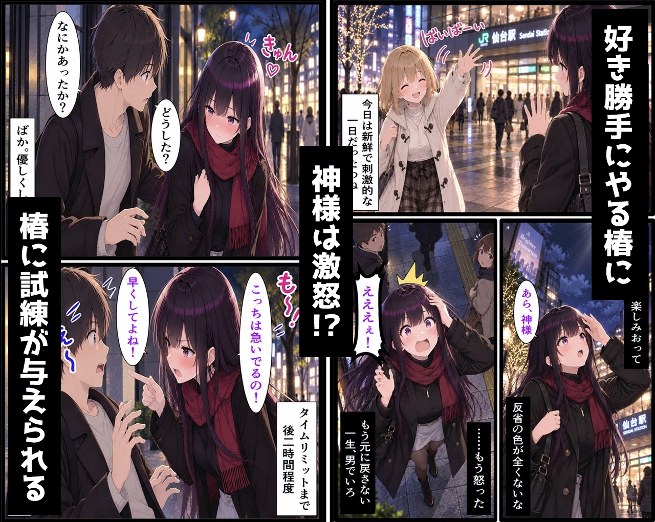 無防備すぎる同級生に、理性が追いつかなかった話 第17.5話「椿の秘密の一日」