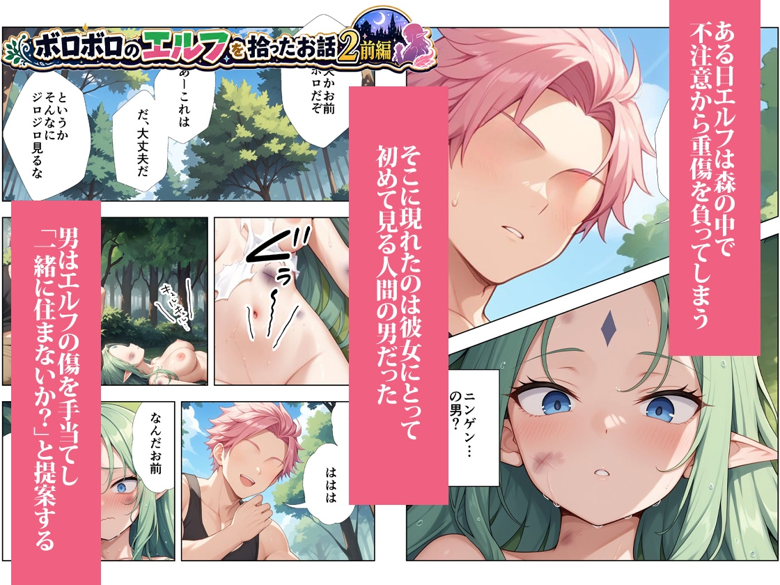 ボロボロのエルフを拾ったお話総集編