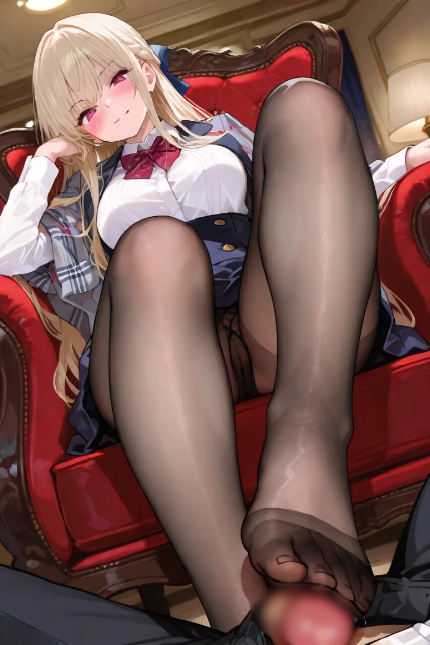 M男向け・足コキAIイラスト集