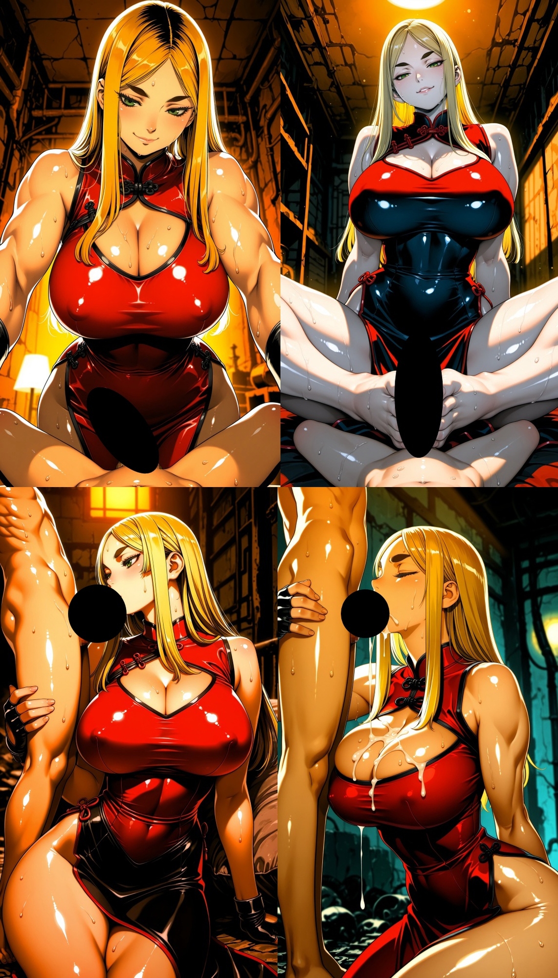 爆乳必殺拳 師匠は高身長女子