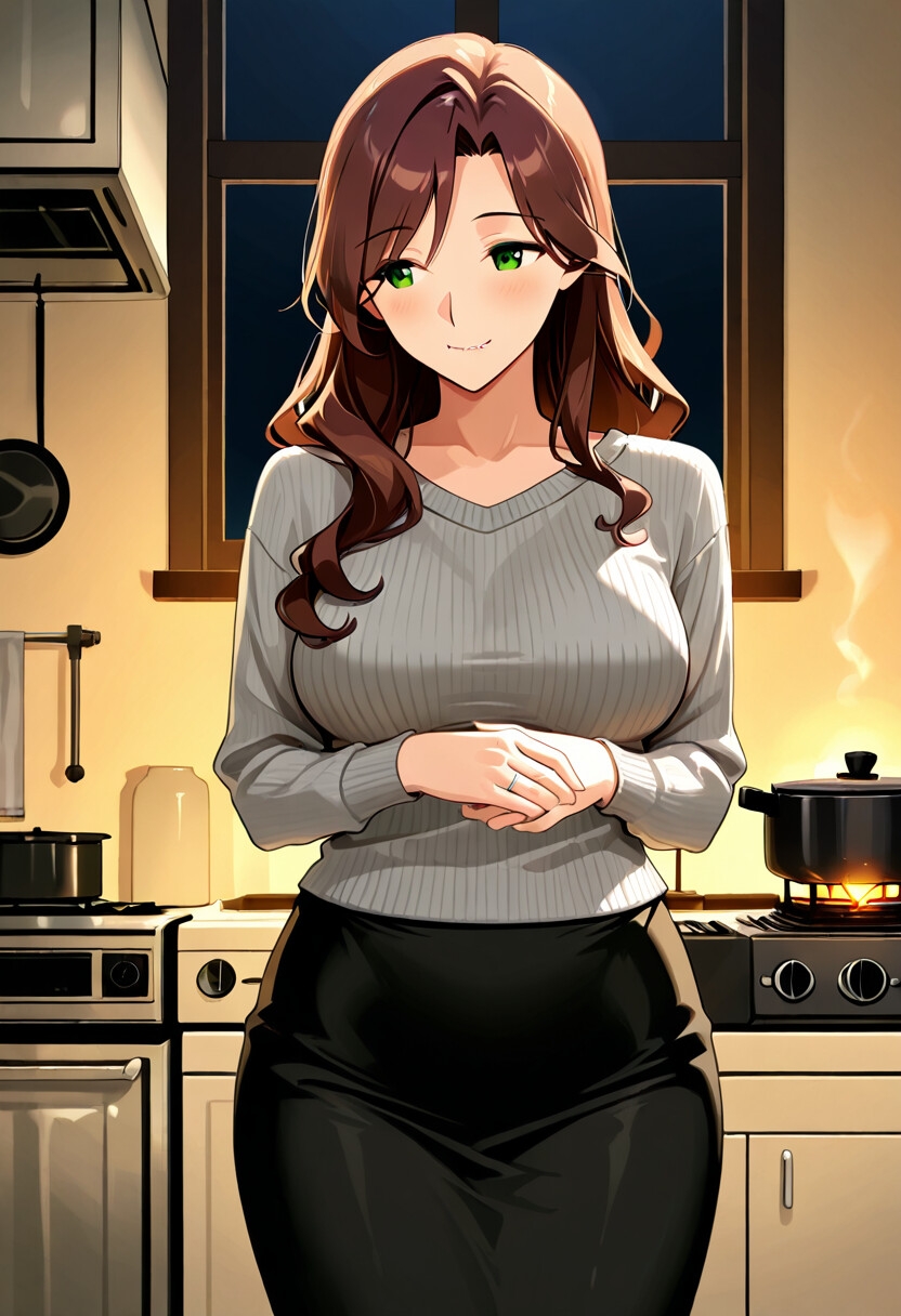 人妻ゆかりと、夫が出張しているあいだに。