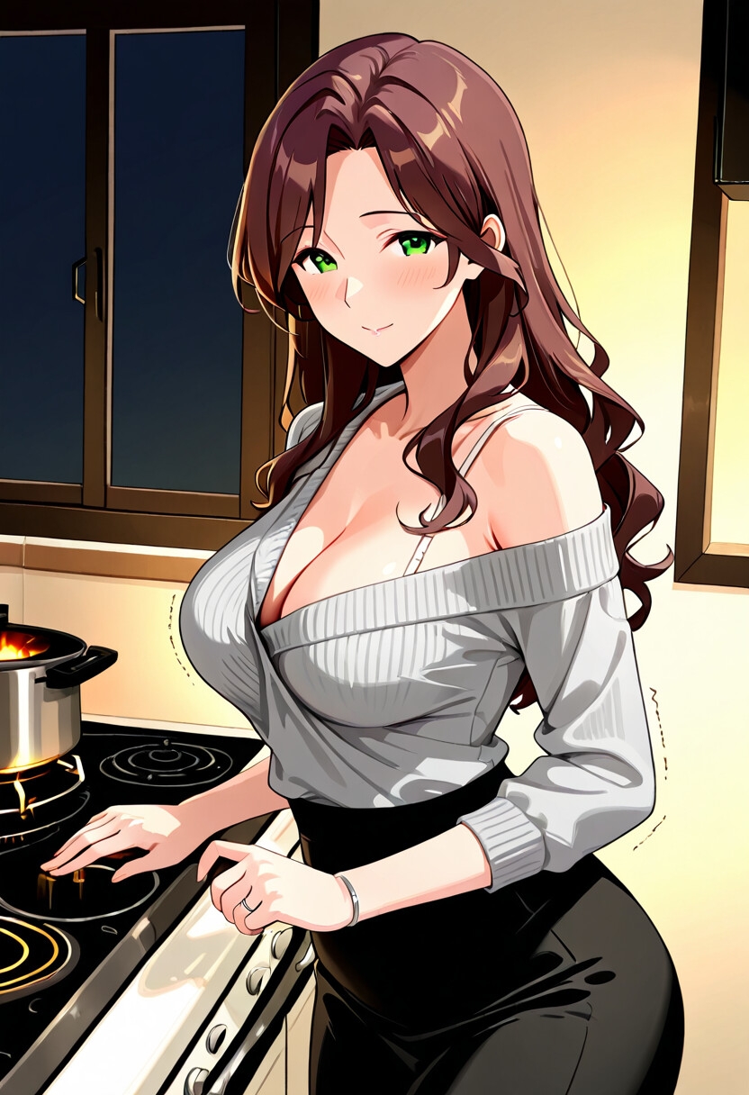 人妻ゆかりと、夫が出張しているあいだに。