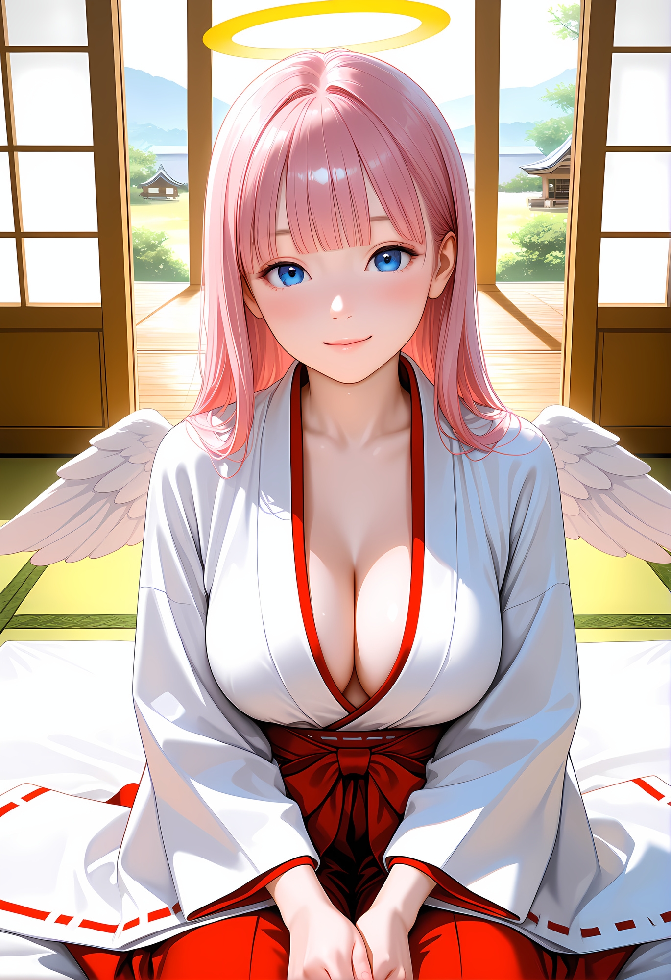 君と過ごす、巫女の午後