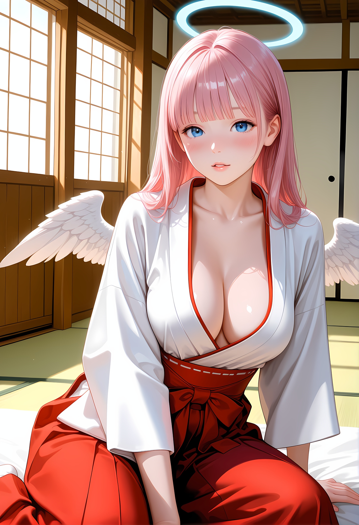 君と過ごす、巫女の午後