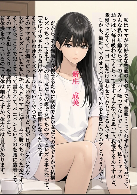 授乳母娘レズ&隣のママとレズバトル