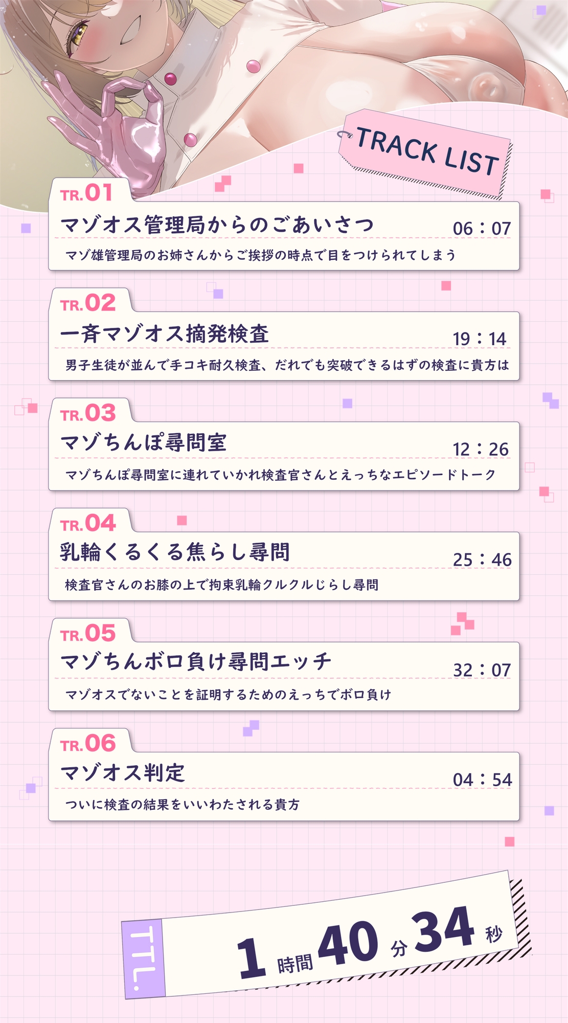 【ドス声あま声交互責め】マゾオス摘発一斉検査-男性上位世界でクラスで唯一、おまんこ未満ザコマゾちんぽ【嘘喘ぎ】 – Preview 5