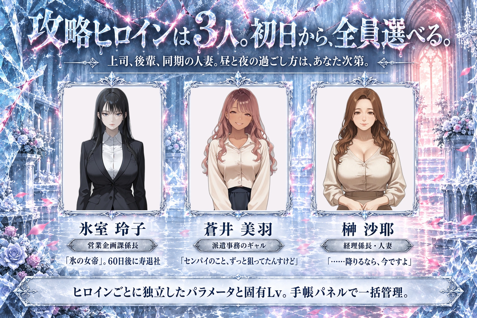 寿退社する鬼上司を堕とすまで