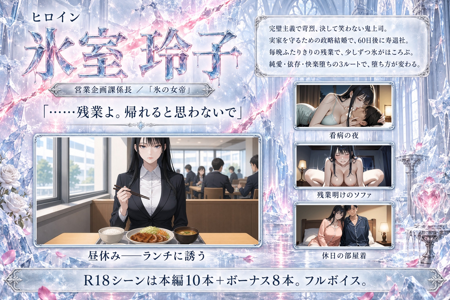 寿退社する鬼上司を堕とすまで