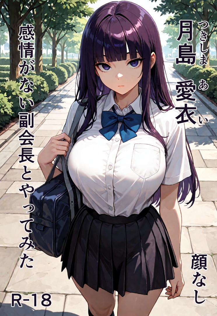 感情がない副会長とやってみた