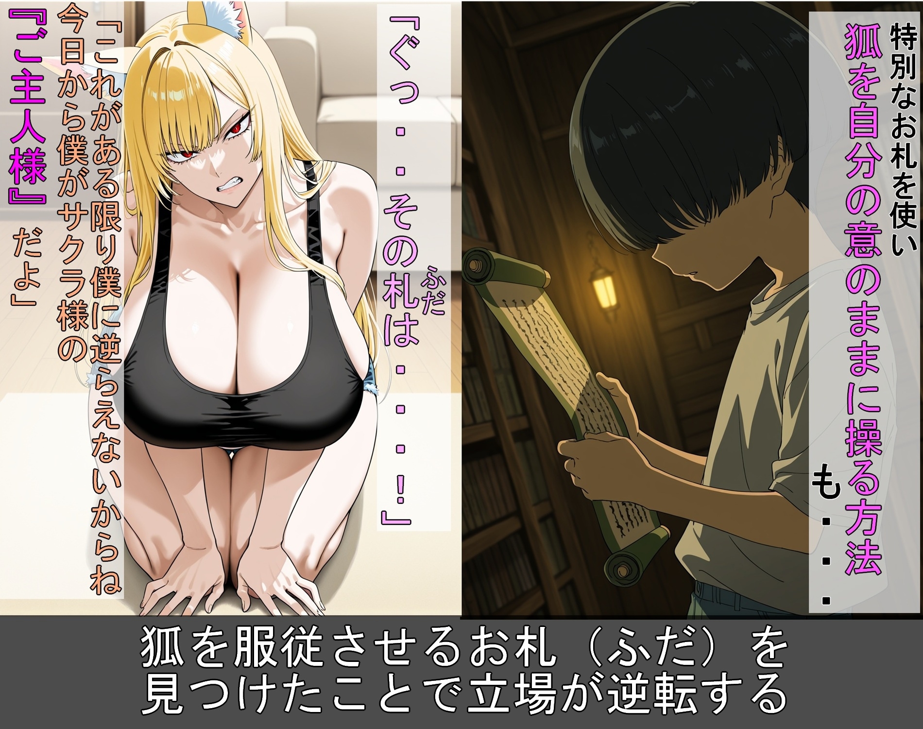 年下の下僕の嫁になる狐