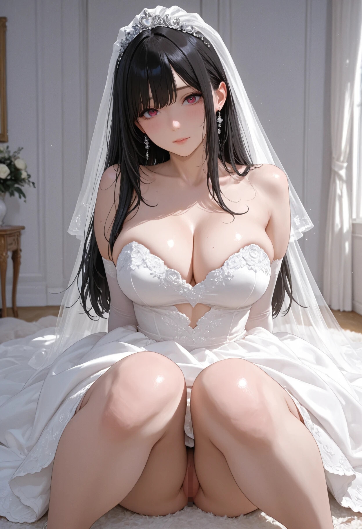 禁断の結婚式場 これから人の妻になる花嫁をじっくり細部まで【超絶美女ヌード動画集】