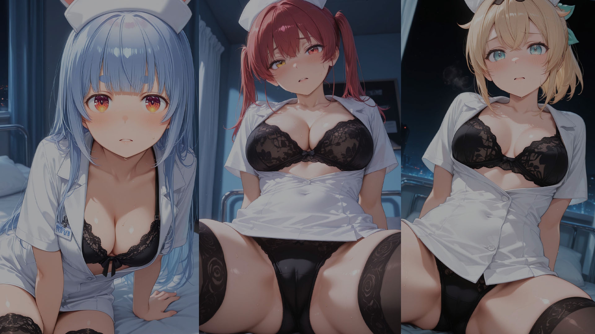 アイドルの彼女にエロい服を着せたい!!セクシー・ナース編 (ホ●ライブ バージョン ) – Preview 3