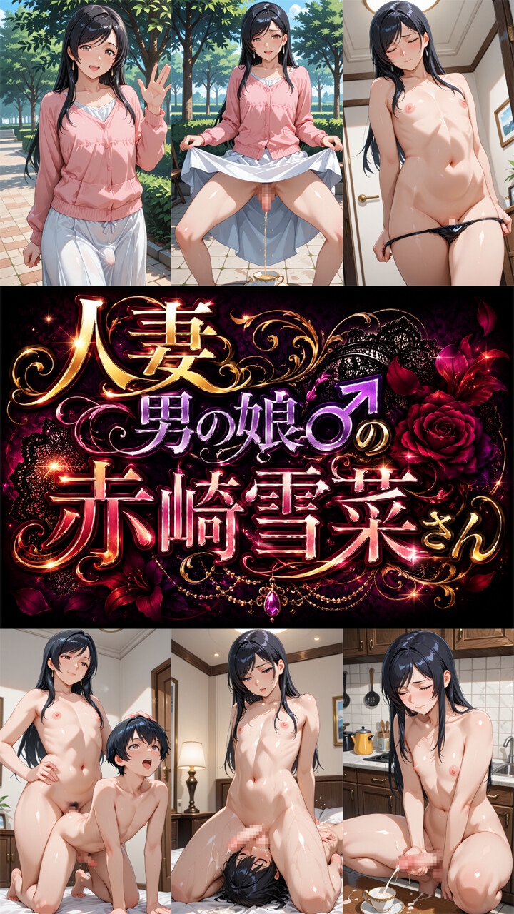 人妻男の娘♂の赤崎雪菜さん
