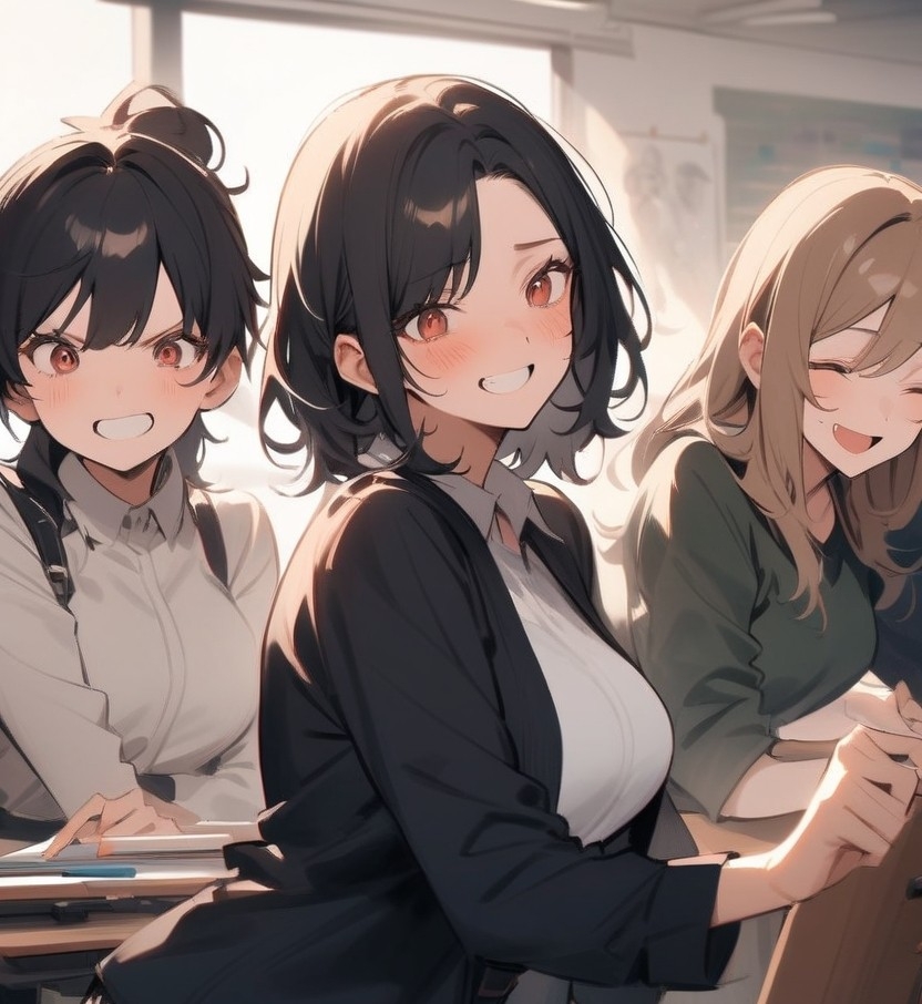 短小包茎マゾ向けCFNMストーリー きみのおちんちん笑ってあげる！ 【女子美大のヌードモデル編(1)】