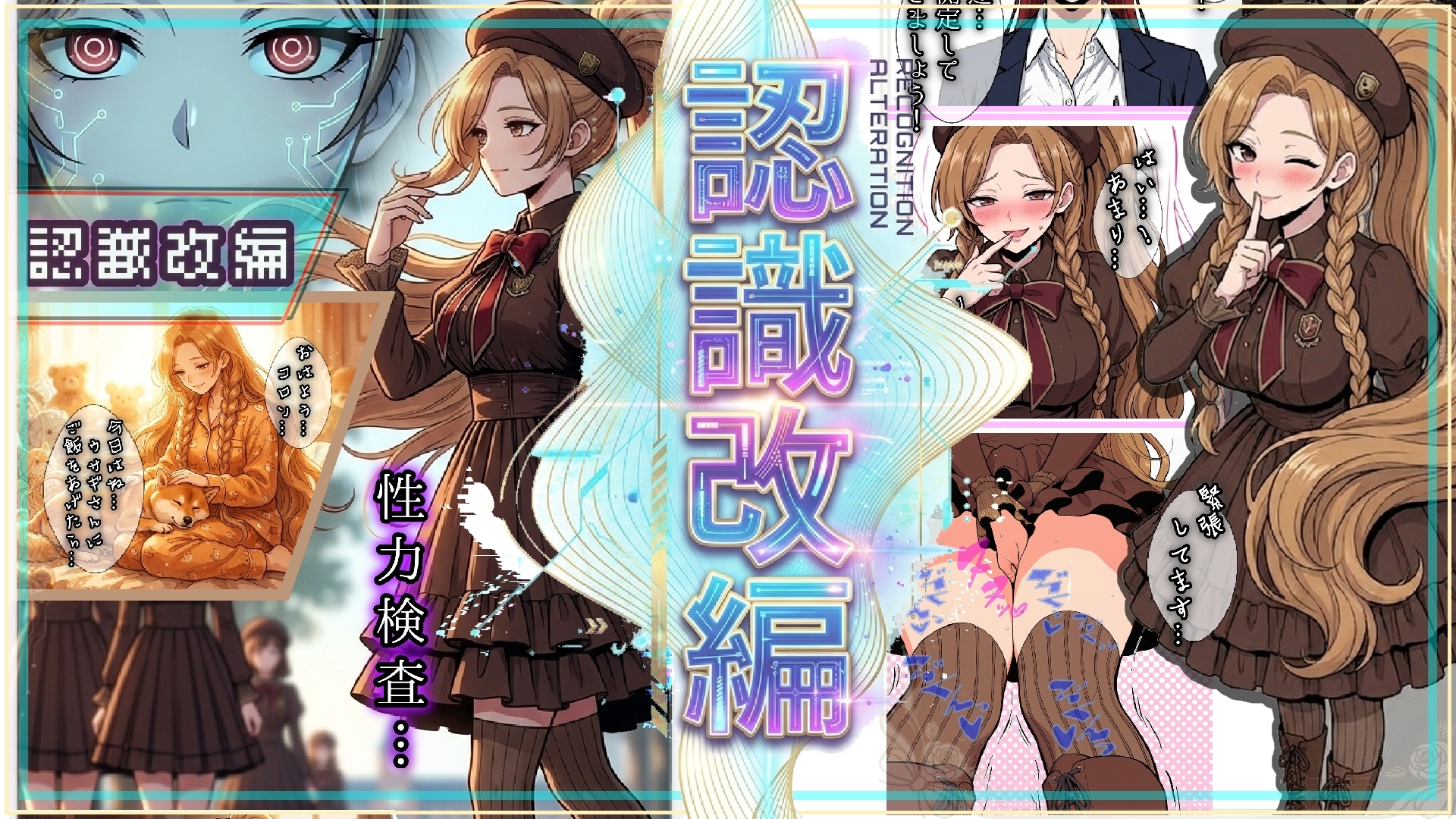 ポニテ女子が認識改編！ワンコの様に本能丸出し検査！私立セラフィカ学院 女子名鑑