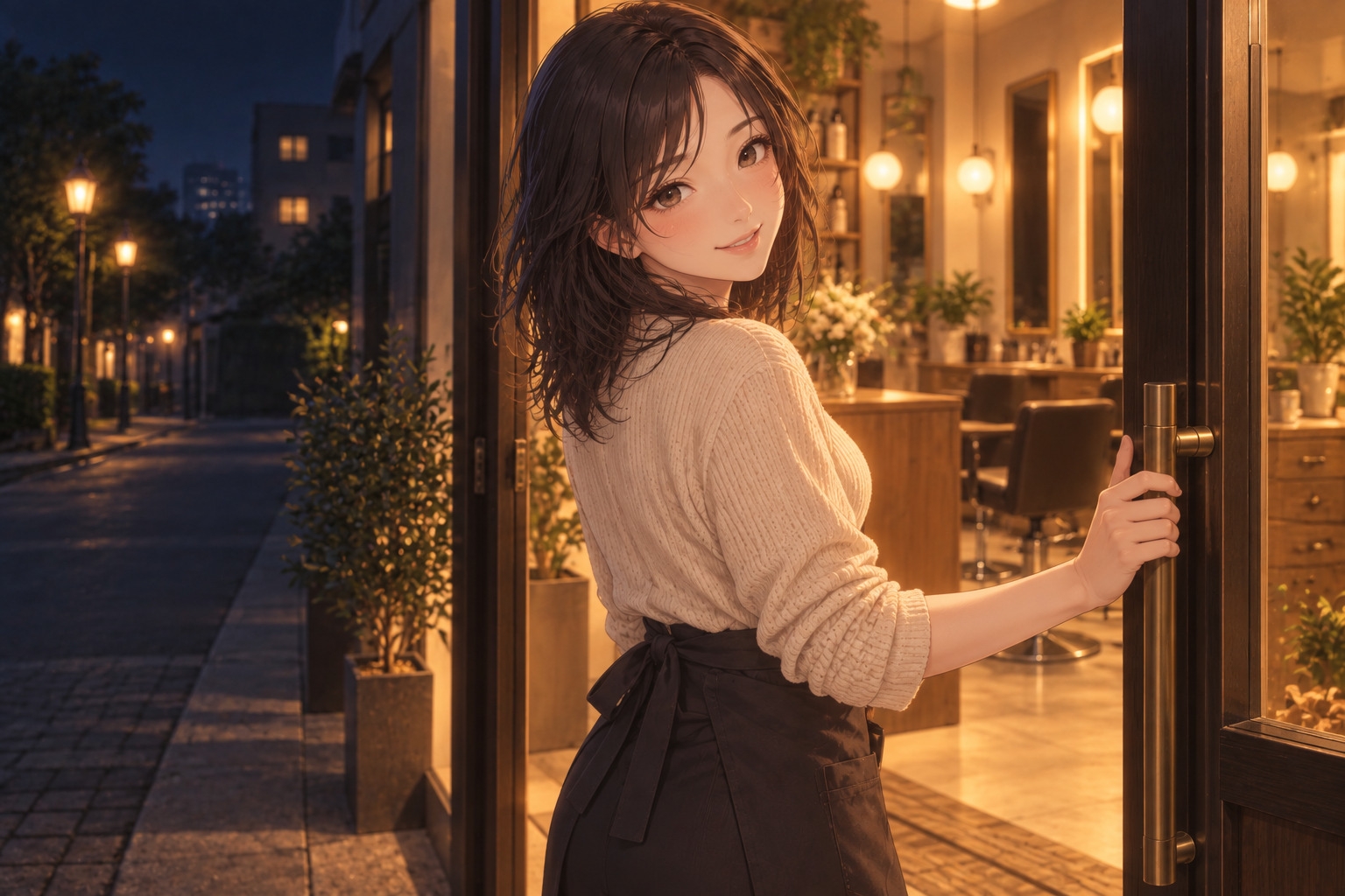 【女性優位催○】凪のサロン・二度目の予約～前より深く、前より短い導入で委ねる夜～