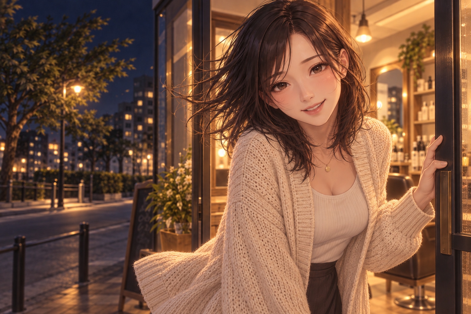 【女性優位催○】凪のサロン・風の夜～通り抜ける風に、委ねたい分だけ委ねる夜～