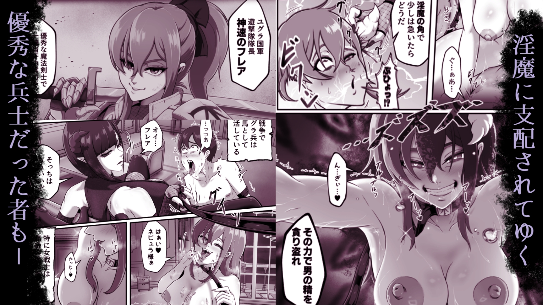 サキュバス城攻略 (1)淫魔に支配された王国