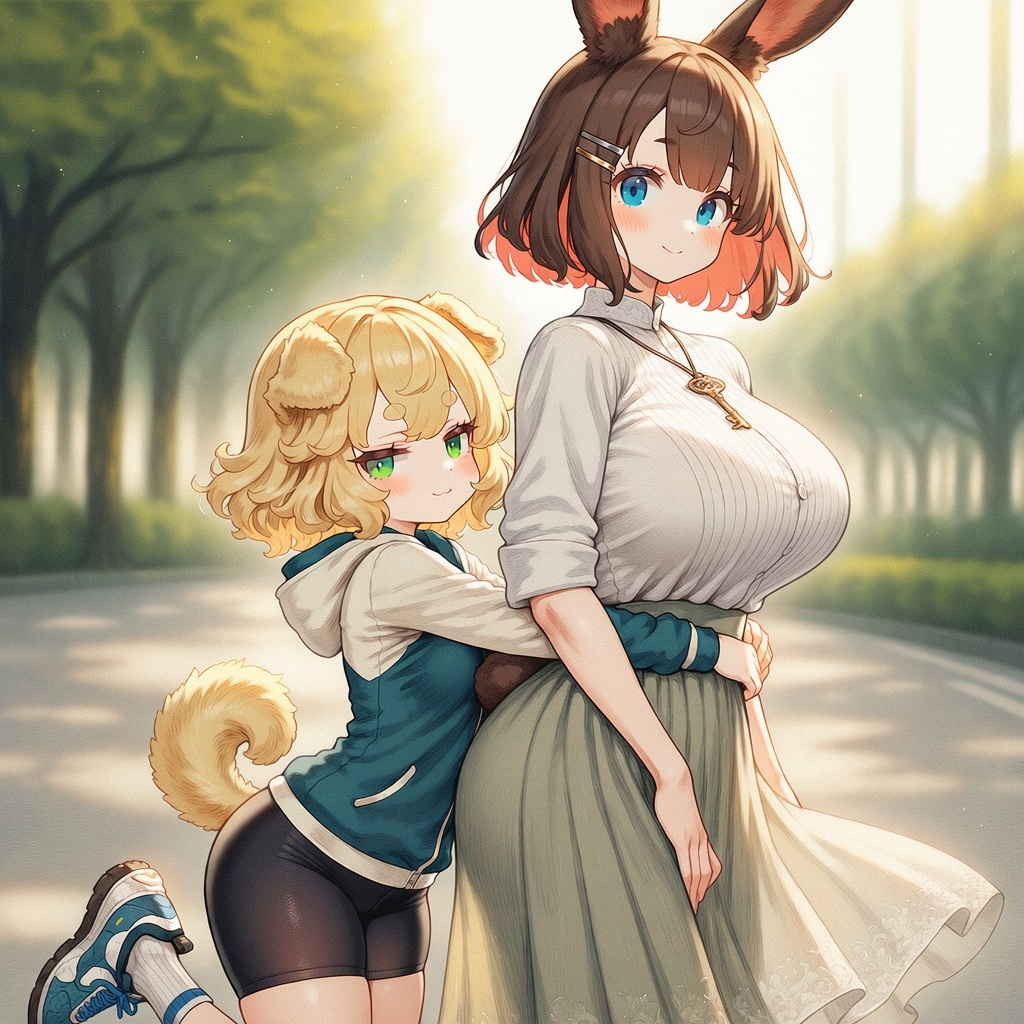 煮込みメロン屋さんまとめイラスト集2 ノエル&エレナ