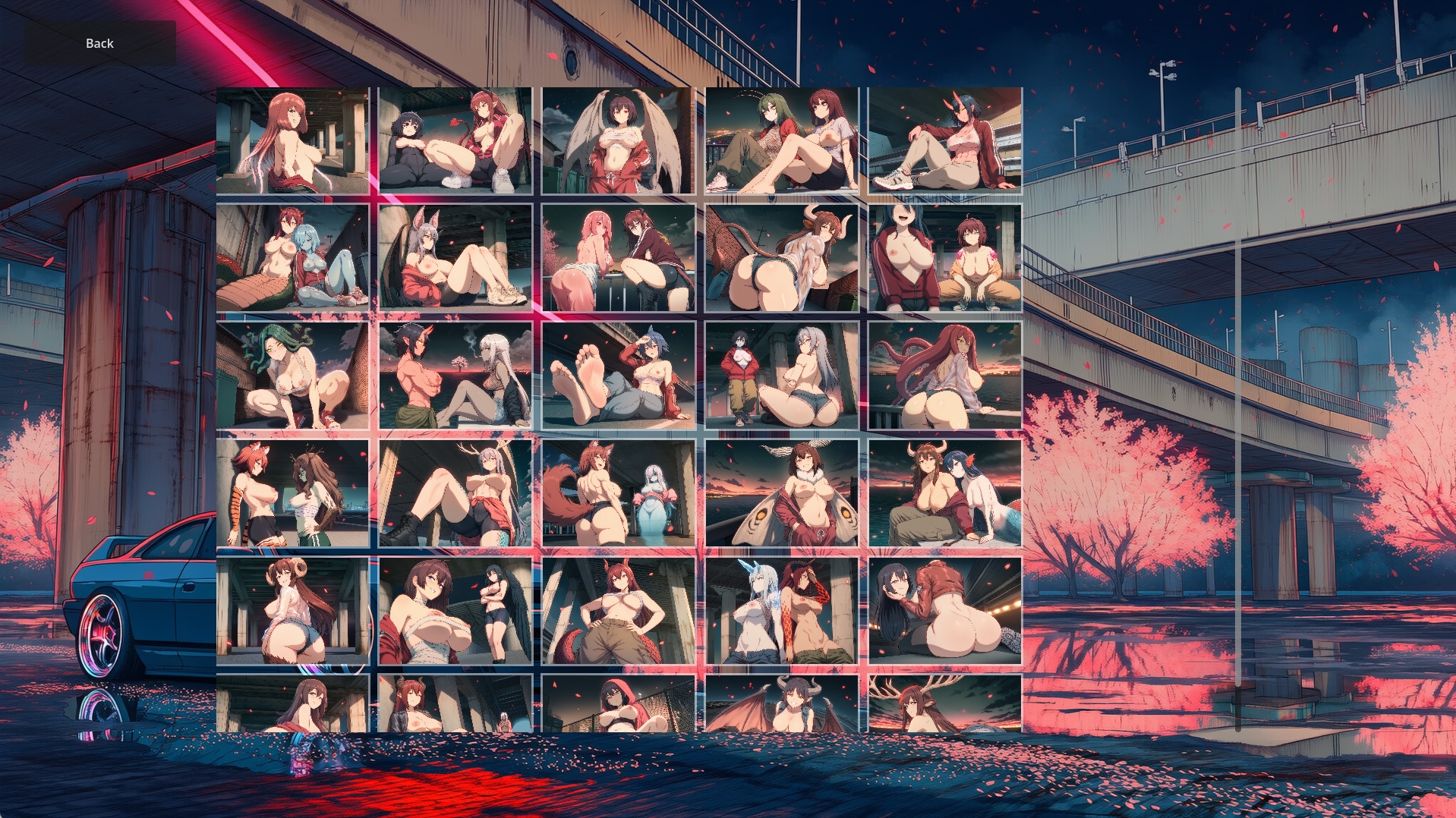 Fantasy Hentai Puzzle - Retro