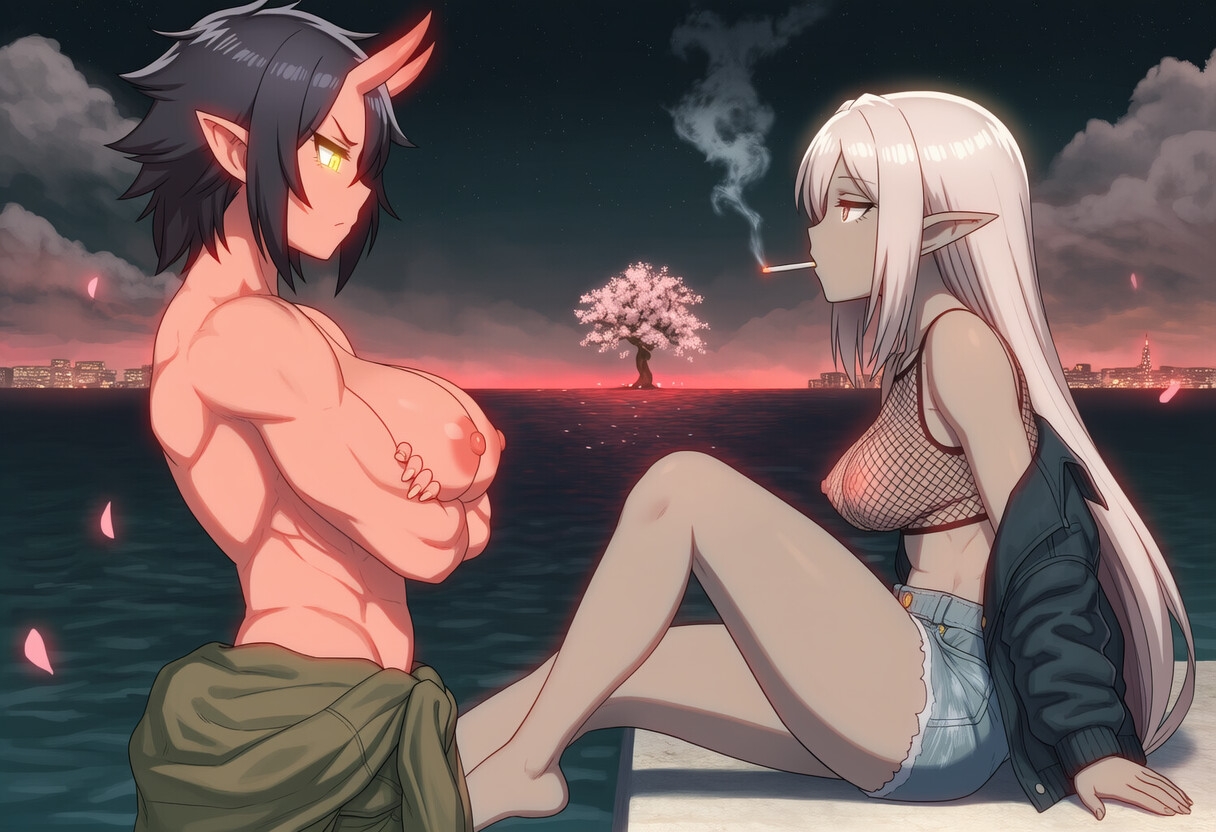 Fantasy Hentai Puzzle - Retro