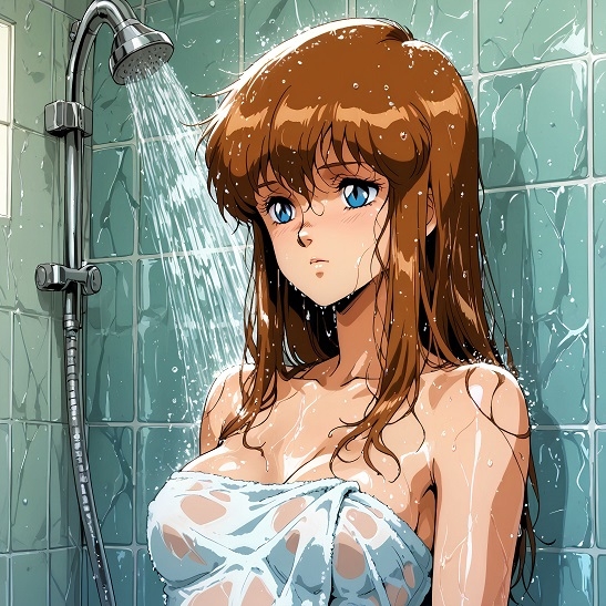 『【表】誘拐されてスーパーマシーンのパイロットにされた三人娘』AIの手で蘇る懐かしのヒロインシリーズ