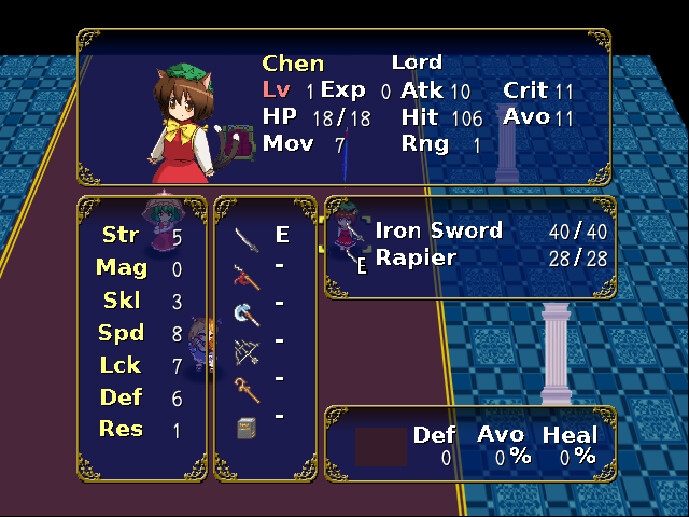 TOUHOU CHEMBLEM