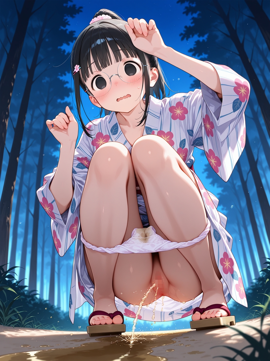 貧乳黒髪おしっこ女子と、夏の叡知詰め込み大パック – Preview 3