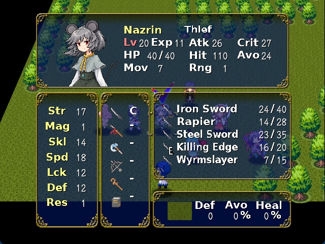 TOUHOU CHEMBLEM Seireisen Edition