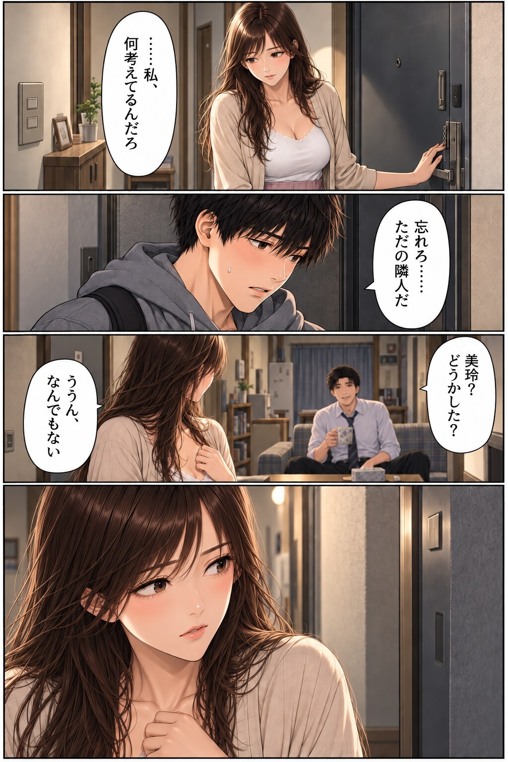隣の人妻の秘密 第4〜6話