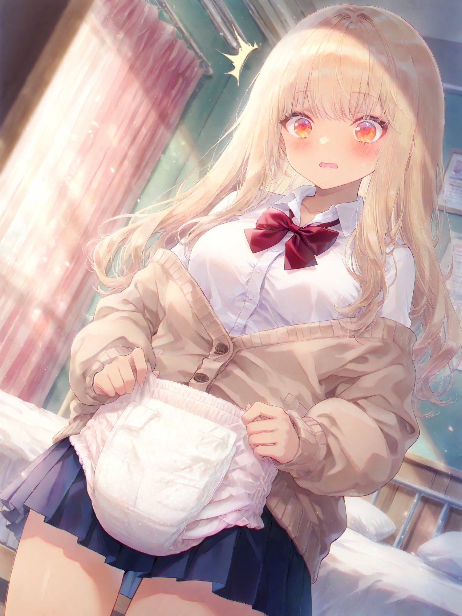 AI【イラスト集】ギャルちゃんがおむつ好きになる話