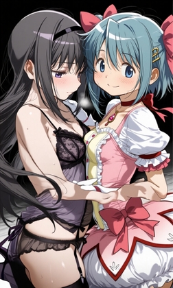 ほむら と さやかがイチャイチャする本
