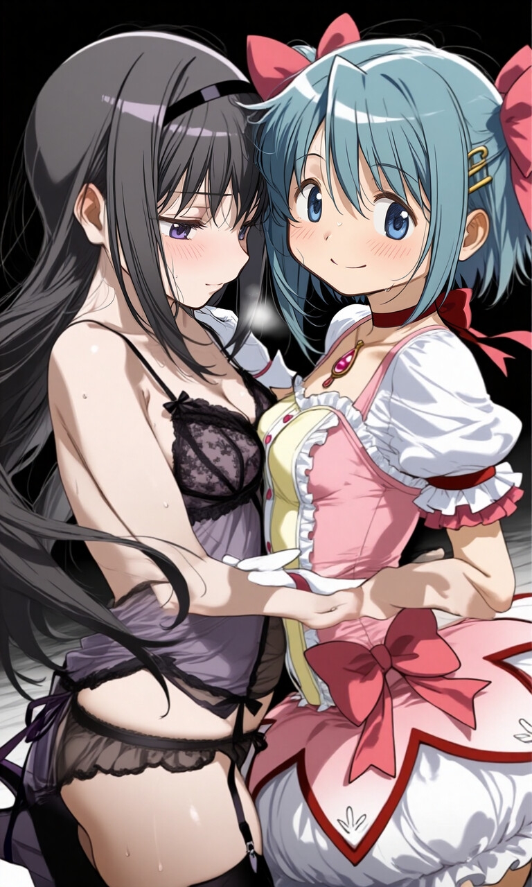 ほむら と さやかがイチャイチャする本
