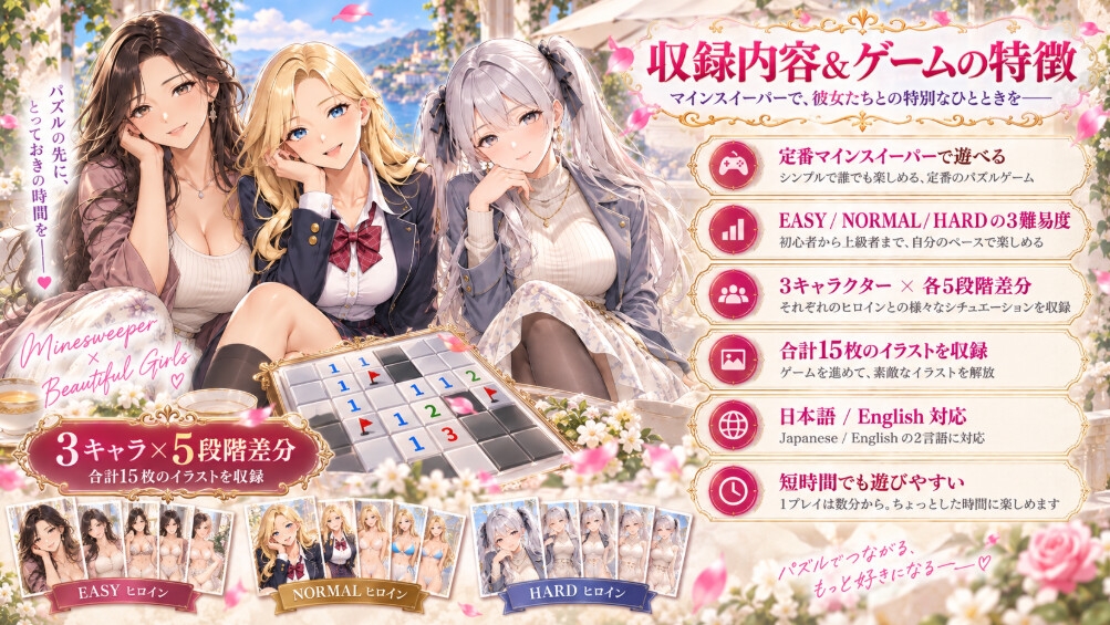 脱衣マインスイーパー ～Sweets～