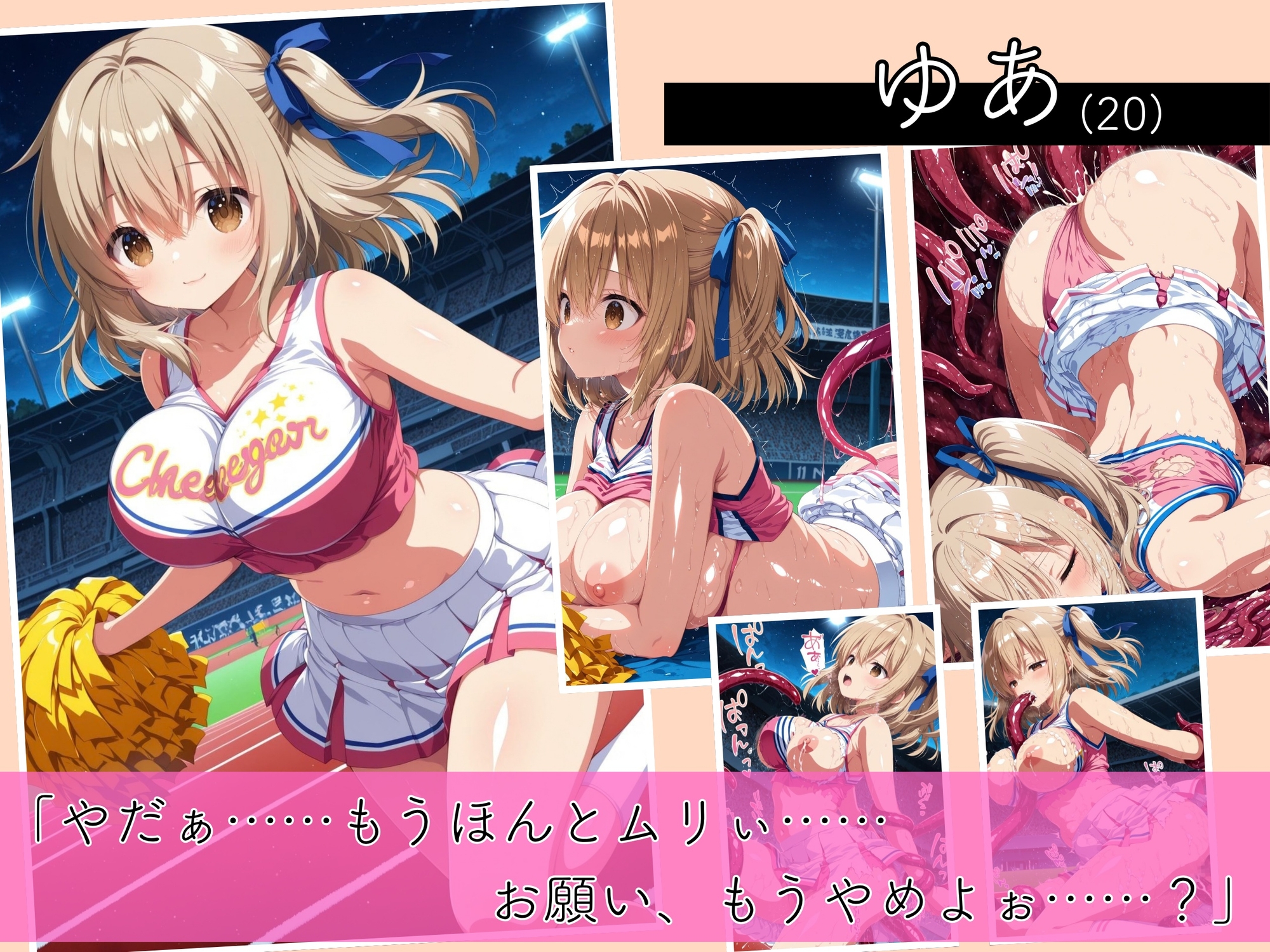 二度と戻れぬ快楽の穴 触手に堕ちた少女達 巨乳ギャル Vol.2 〜チアガール編〜