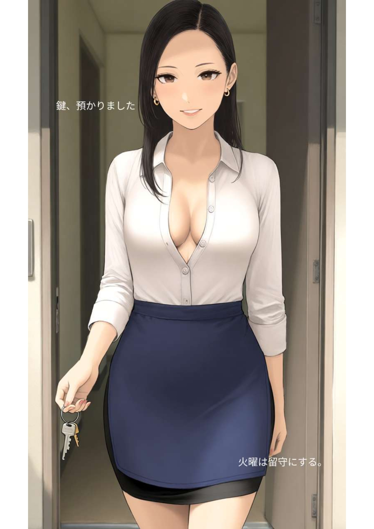 美咲01 鍵を預かりました