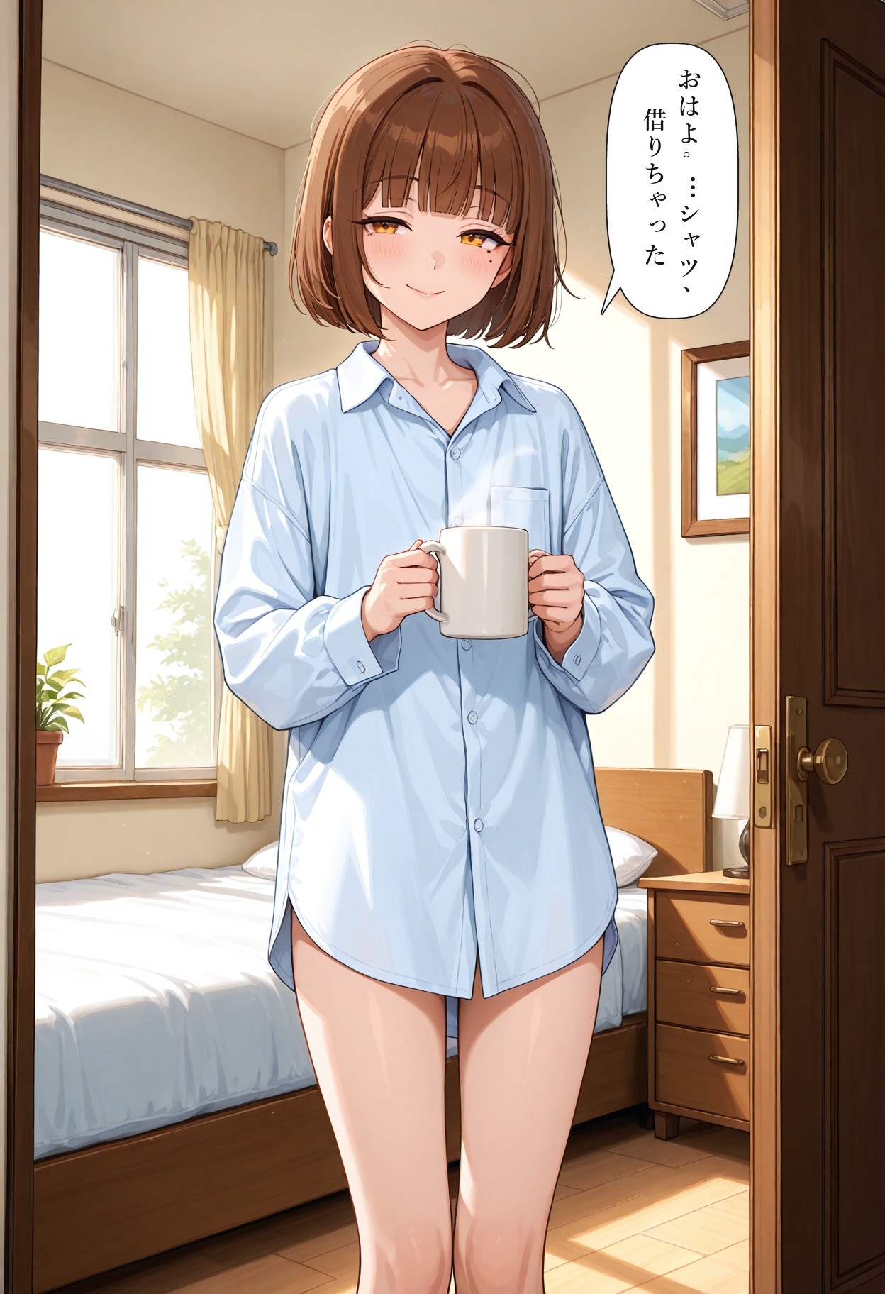 [同期が男の娘になっていた話 #01] 同期の遥が、休日は男の娘になっていた話