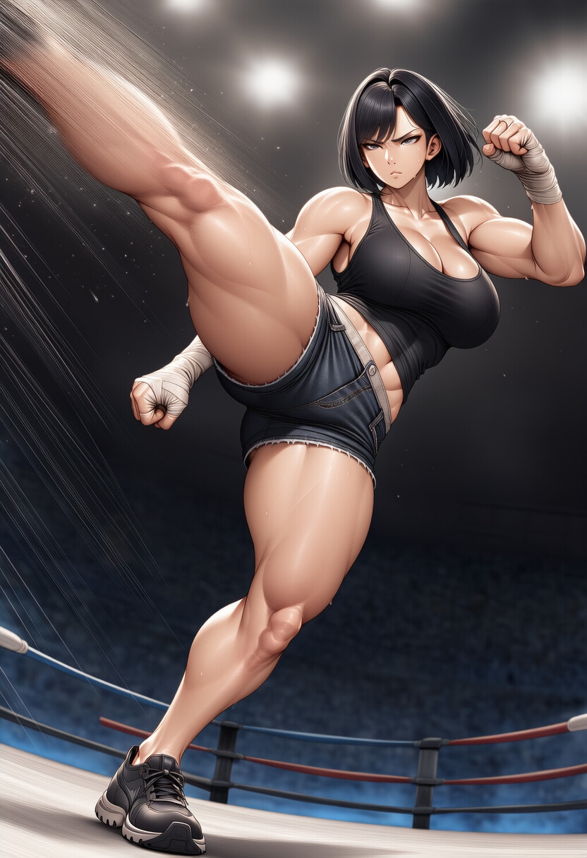 女性格闘家レイカ ― 敗北のリング ―