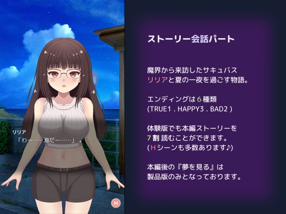 サキュバス・シミュレーション ～ダウナー系小悪魔が家のベッドで寝てた話～